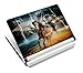 AUPET Personalized Laptop Skin Sticker Decal,12 13 13.3 14 15 15.4 15.6 inch Laptop Skin Sticker Cover Art Decal Protector Notebook PC(Cool Running Horse)
