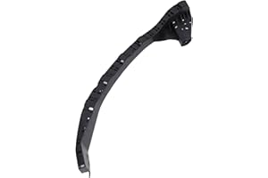 Aramox Front Bumper Headlight Retainer Bracket, ABS Material, Shockproof Headlight Support for TSX 4 Door 2009-2014 (Driver S