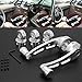 Femitu Chrome billet door handles window crank kit 1/2