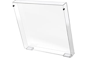 MANAYO Turntable Dust Cover Compatible for Audio-Technica AT-LP60XBT / LP60X USB Turntable, Custom-Fit 3mm Acrylic Clear Record Player Dust Protector Hood Lid