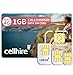 Cellhire Prepaid 4G Europe Data SIM Card - Europe 1GB Bundle - 33 countries - 3-in-1 SIM
