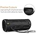 Fintie Carrying Case for JBL Flip 4 - Premium PU Leather Protective Sleeve Cover with Carabiner for JBL Flip4 Waterproof Portable Bluetooth Speaker, Black
