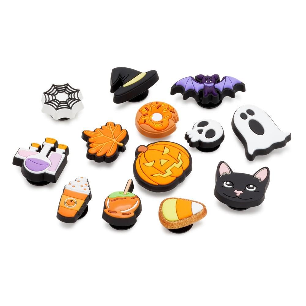 Crocs Jibbitz 13-Pack Halloween Shoe Charms | Jibbitz for Crocs, Spooky Halloween, One Size