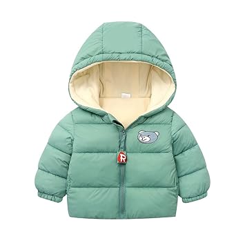  Topbigger 2020 New Baby Boys Solid Hooded Zip