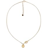 Non Tarnish Gold Necklace | Pendant Necklace 18k Gold Plated | Waterproof Jewelry| Necklaces for Women | Fashion Jewelry for Women