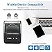 NETUM Wireless Bluetooth Receipt Thermal Printer, Portable Personal Bill Printer 2 Inches 58mm Mini USB POS Printer for Restaurant Sales Retail Compatible with Android/iOS/PC/Windows/Linux