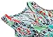 Zattcas Womens Bohemian Printed Wrap Bodice Sleeveless Crossover Maxi Dress (Small, Multi Turquoise)