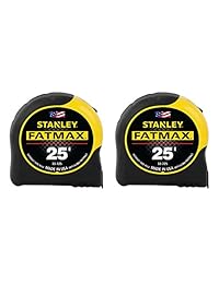 Stanley FatMax fmht74038 a 25 pies de cinta métrica 2pk