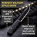Grand Way Tactical Knife - Survival Fixed Blade Knife - Best Outdoor Military Knives for Camping Bushcraft or Self Defense - Large Stainless Steel Blade Full Tang Handle Tactical Knife 2802 T-B