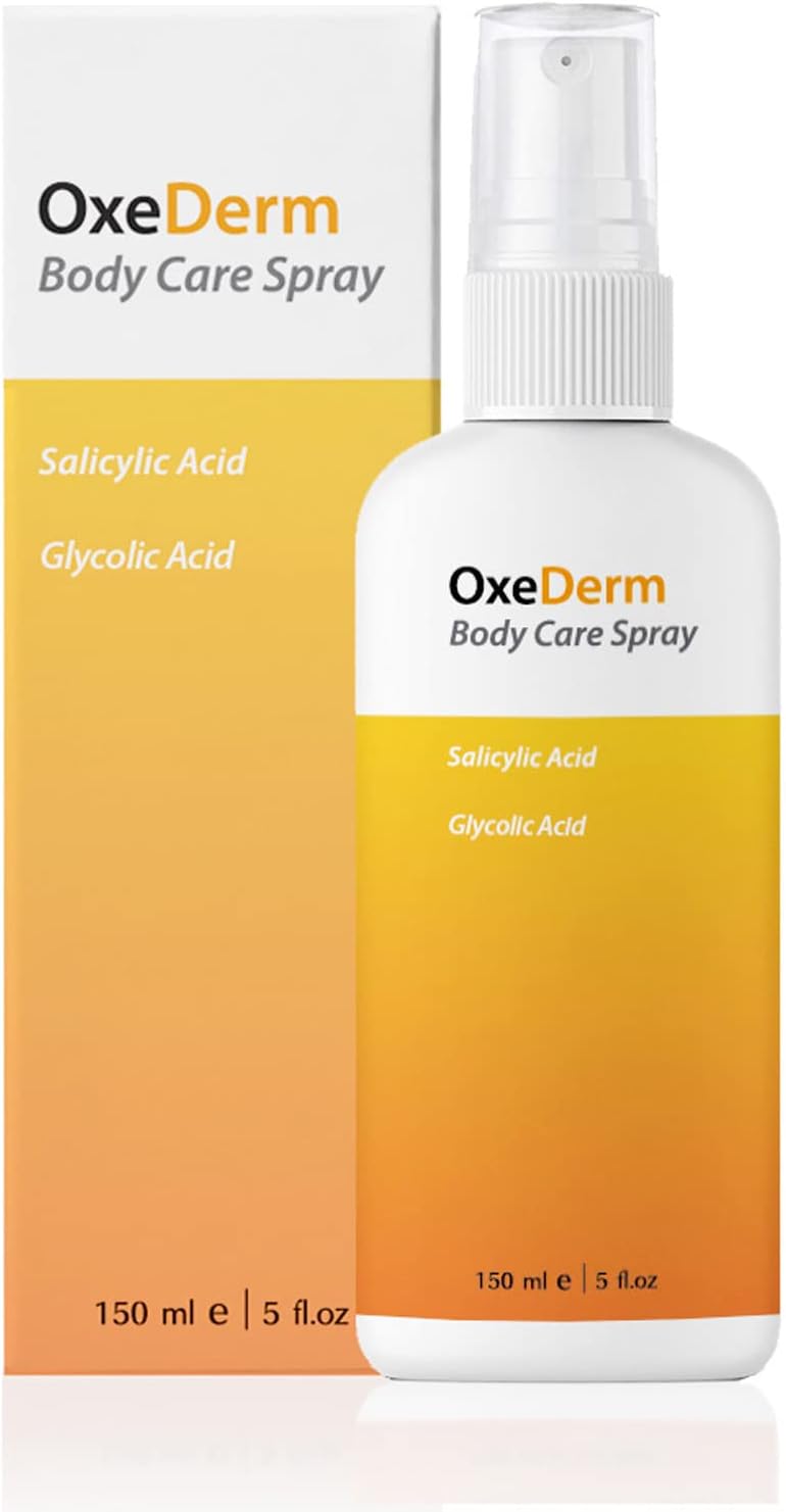 OxeDerm Body Care 2% Salicylic Acid Spray 150ml Exfoliating Pores Oil Control