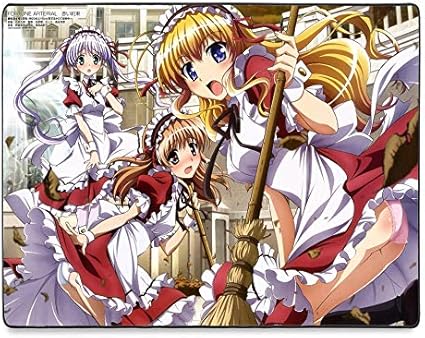 Amazon フォーチュンアテリアル 千堂瑛里華 東儀白 悠木陽菜 マウスパッド 中型 レーザー 光学マウス対応 アニメ 漫画 32x24x0 2cm マイクロファイバー 天然ガム 洗える 滑り止め 高級感 耐久性が良い Nothing マウスパッド 通販