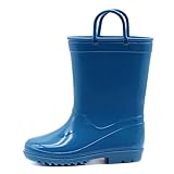 EUXTERPA Boys Girls Waterproof Rain Boots Kids