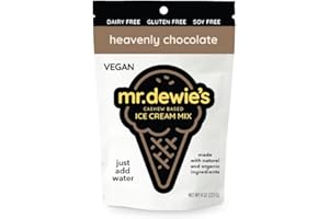 Mr. Dewie's Cashew Base Ice Cream Mix (Heavenly Chocolate)