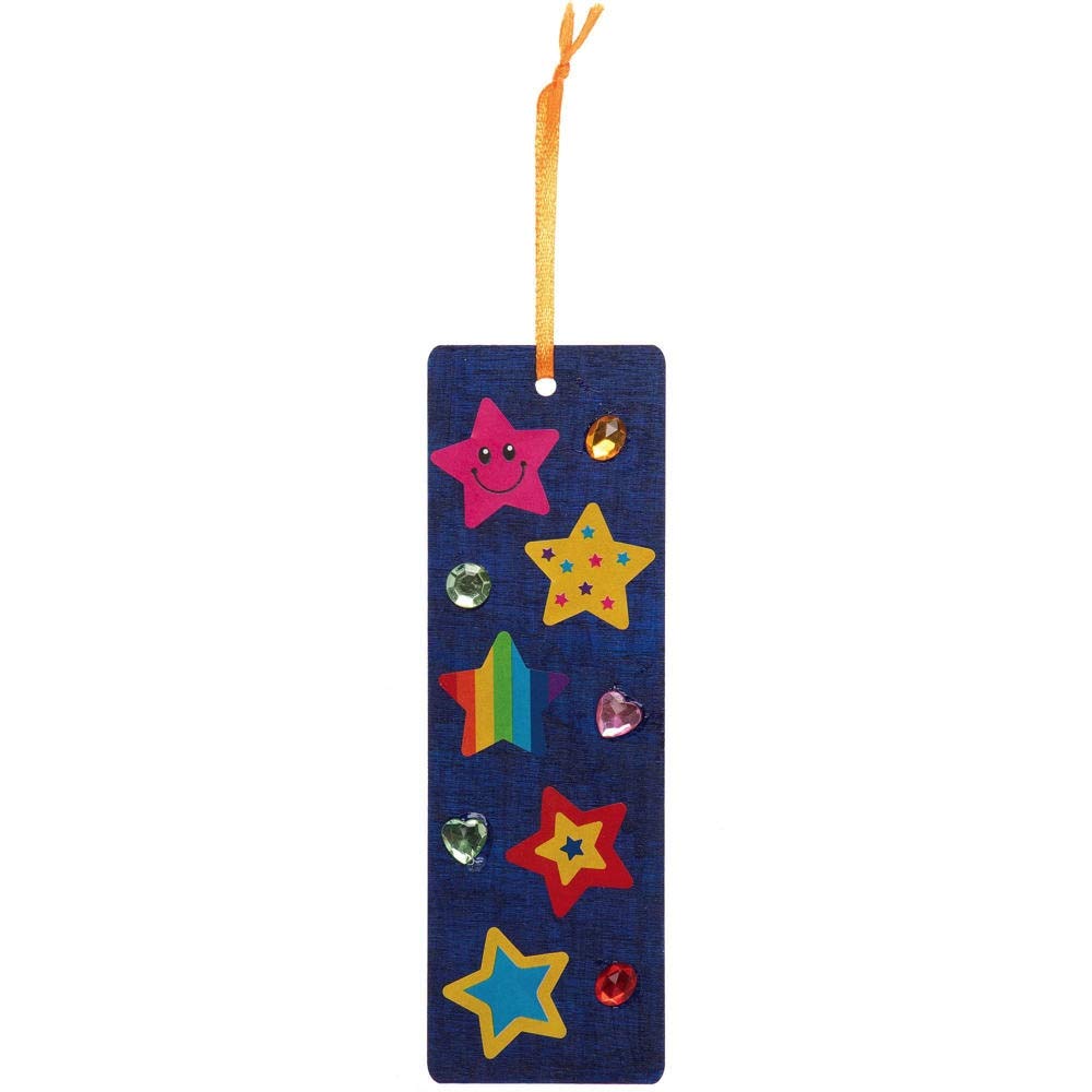 Baker Ross AX419 Star Sticker Rolls Value Pack, Pack of 600, Stickers for Kids Great Stickers for Scrapbooking Card Making - Image 4