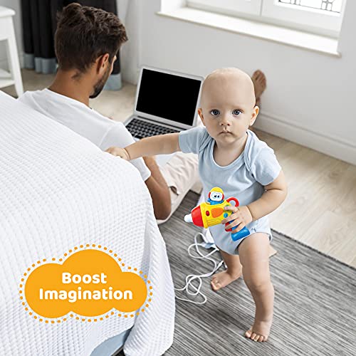 Kiddolab The Little Builder Drill Kids Musical Spinning Drill Toy