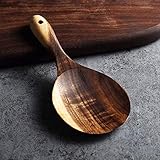 Zhaocaimao Natural Wood Rice Paddle Non-stick
