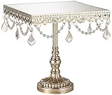 Dahlia Studios Elisa Antique Silver Beaded Mirror-Top 8