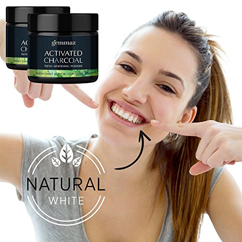 Charcoal Teeth Whitening Powder, Organic Coconut Activated Charcoal