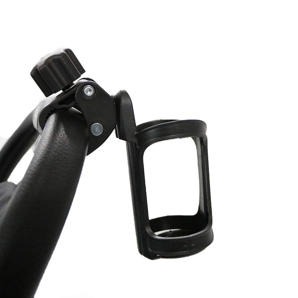 2 Pack Stroller Drink Holder 360 Degree Rotation Universal Cup Holders Bottle Holders for Buggy, Bike and Wheelchair: Baby