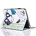iPad 9.7 inch 2018/2017 Case, iPad Air Case, iPad Air2 Case, Dteck PU Leather Folio Smart Cover with Auto Wake/Sleep Feature Stand Case for iPad 9.7 Inch 2017 2018/iPad Air 2/iPad Air,Lovely Panda