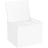Watpot Disposable Face Towel Storage Box Compatible with Facial Towel XL, Acrylic Disposable Face Towelette Holder Container, White