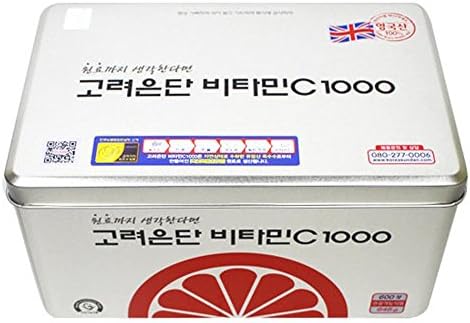 600 tablets Korea EUNDAN Vitamin C 1000mg 1BOX Fatigue Recovery Health Supplement Whitening