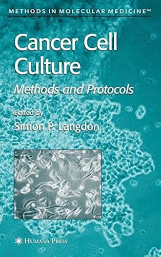 Download Cancer Cell Culture: Method and Protocols PDF