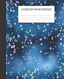 Paperback Composition Notebook: Faux Iridescent Foil Glam College Ruled Notebook Lined School Journal Book