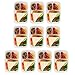 Meal Prep Containers,10 pack Lunch Boxes,Food Storage with lids,BPA Free Bento Lunch box Set with 3 Seperated Compartments,Leak Proof,Resuable,Stackable,Microwaveable,Freezer and Dishwasher Safe