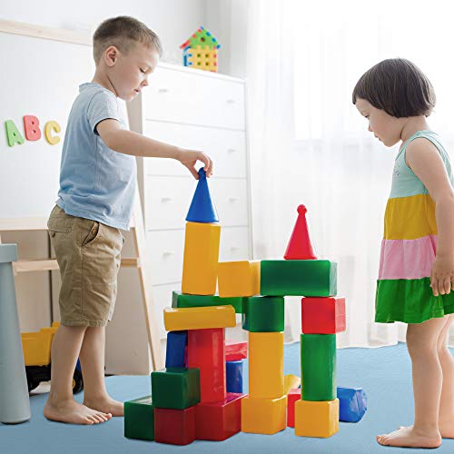 We Sell Mats Multipurpose Exercise Floor Mat with EVA Foam, Interlocking Tiles, Anti-Fatigue, for Home or Gym, 80 Square Feet (20 Tiles), 24 x 24 x 3/8 Inches, Multi-Color - Thumbnail 3
