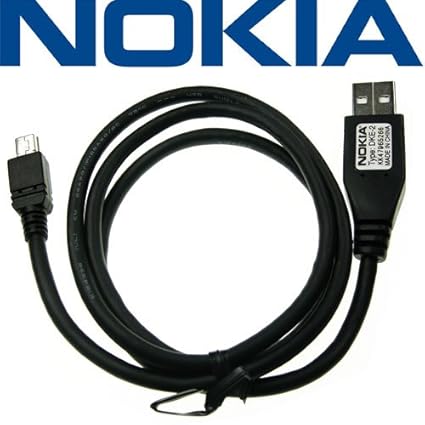 Original Nokia USB Datenkabel Kabel DKE-2 für 3109 Classic, 3110 Classic, 3500 Classic, 5200,5300 XPressMusic, 5500, 5510, 61