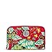 Vera Bradley Women's Signature Cotton RFID Turnlock, Rumba, One Size