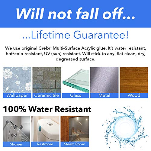 image for Crebri Silicone Wall Protectors from Door knobs Ivory - Self Adhesive 