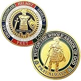 Armor of God Challenge Coin,Prayer Commemorative Coin