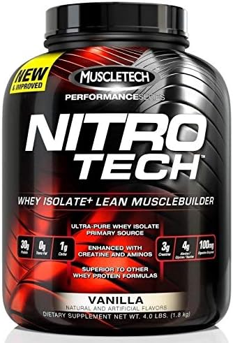 MUSCLETECH Nitro-TECH Performance (1.8 KGS) - VAINILLA