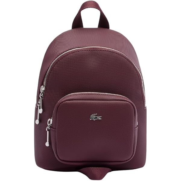 Amazon.com | Lacoste Women's Daily City Backpack, Black, One Amazon.com | Lacoste Women's Daily City Backpack, Black, One