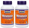 Now Foods Melatonin 180 vcaps(Pack of 2)