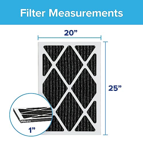 Filtrete 20x25x1 Air Filter, MPR 1200, MERV 11, Allergen Defense Odor