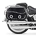 Nomad USA Extra-Large Universal Reinforced Armor Synthetic Black Leather Throw Over Motorcycle Saddlebags (Studded)