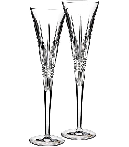 Amazon.com | Waterford Wishes Beginnings Toasting Flute Pair