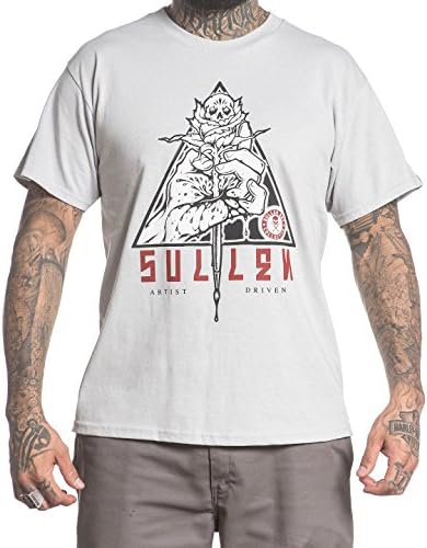 Sullen Blood Thorn Tee (Small, Athletic Heather Gray)