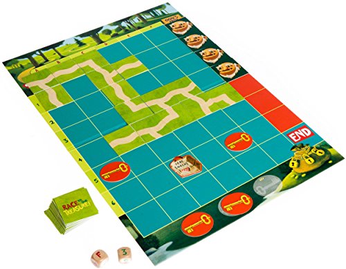 Peaceable Kingdom Race to the Treasure! Award Winning Beat the Ogre Cooperative Game for Kids