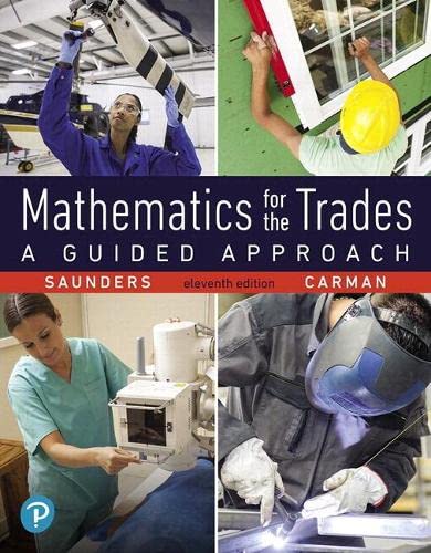 Mathematics For The Trades