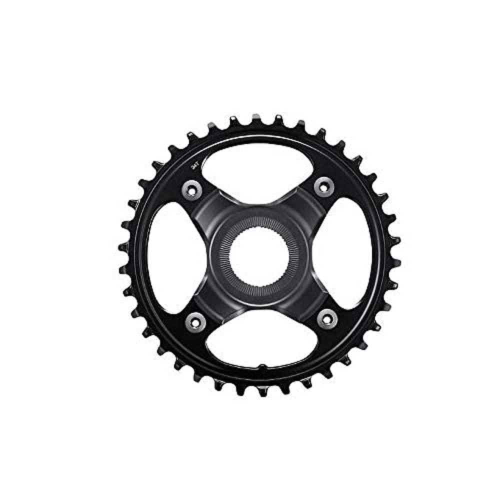 Shimano STEPS SM-CRE80-12-B chainring, 38T for chainline 53 mm, without chainguard, black
