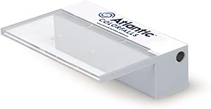 Atlantic Water Gardens CF12W Lighted Waterfall Spillway, 12-inch, Crystal White Colorfalls