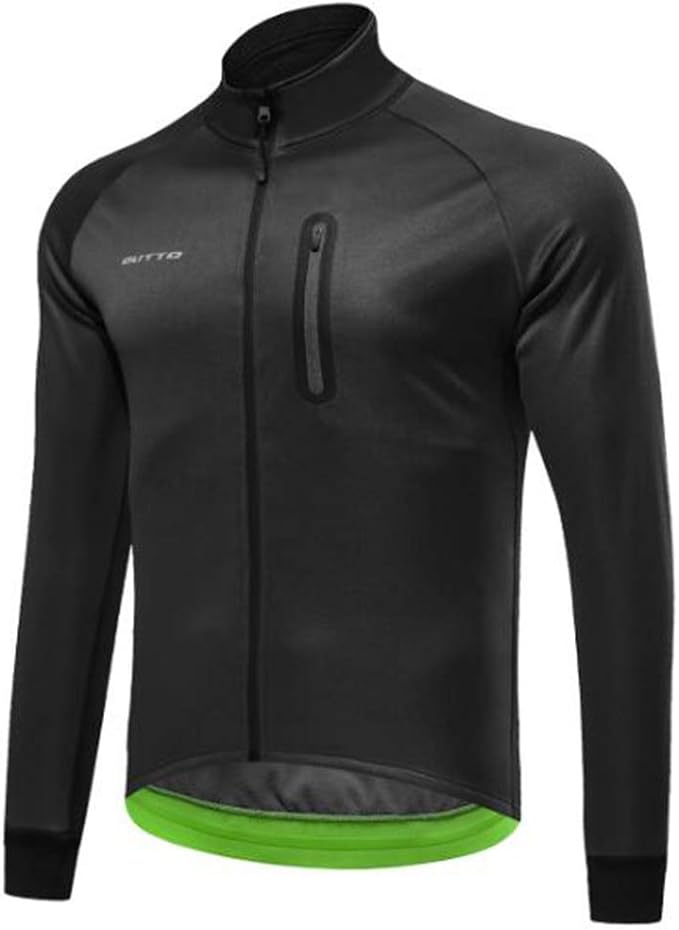 Men's Cycling Jersey Long Sleeve Biking Cycle Tops Quick Dry Breathable