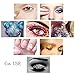 Glitter Eyeshadow Palette, YHMWAX 6 Color Shimmer Ultra Pigmented Makeup Eye Eyeliner Cosmetic Eye Shadow Diamond Shiny Shimmer, Silky Smooth & Long Lasting (EFK01)