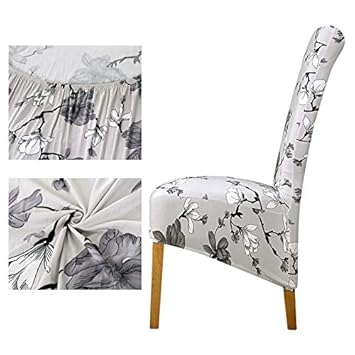 Stuhlhussen Lange Rückenlehne