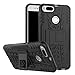 Xiaomi Mi A1 Case Hybrid DWaybox Rugged Heavy Duty Armor Hard Back Cover Case with Kickstand for Xiaomi Mi A1 / Mi 5X 5.5 Inch (Black)
