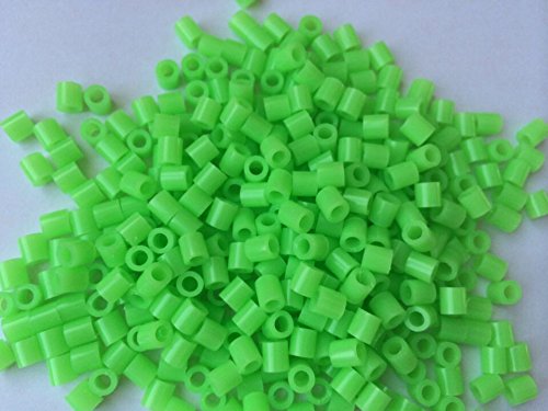 Free Shipping 1000pcs Bright Green Perler Beads Great KID Fun Christmas Decorating ,Gift